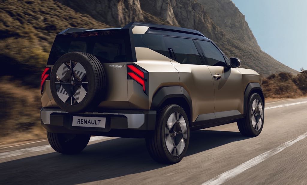 रेनॉल्ट ब्रिजर कॉन्सेप्ट रियर