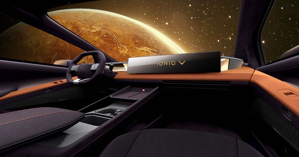 हुंडई आयोनिक वी इंटीरियर