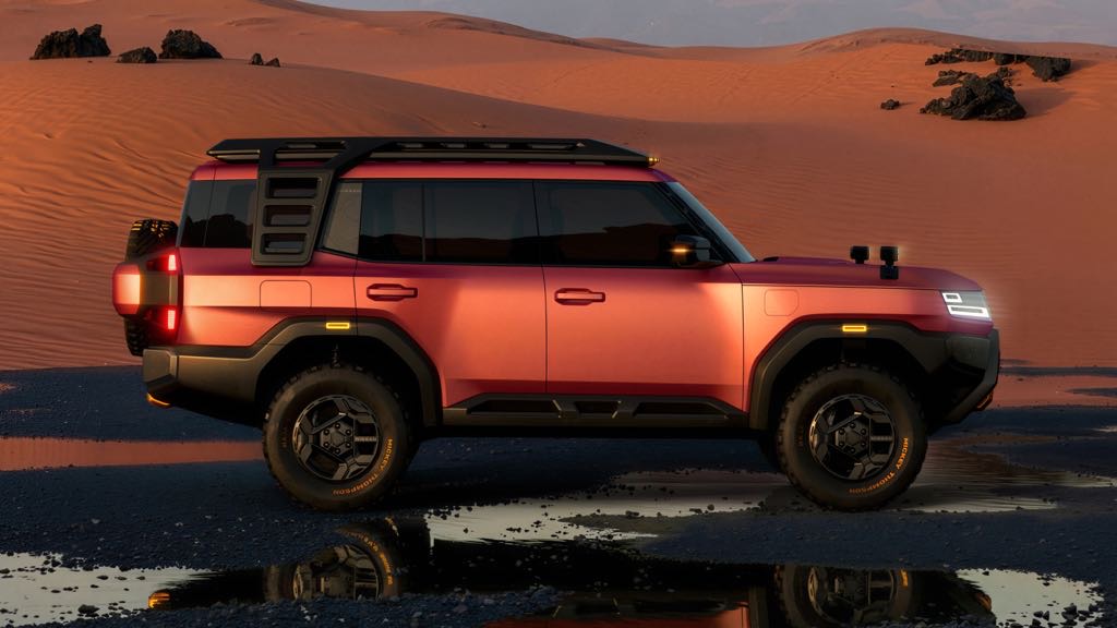 निसान टेरानो PHEV साइड