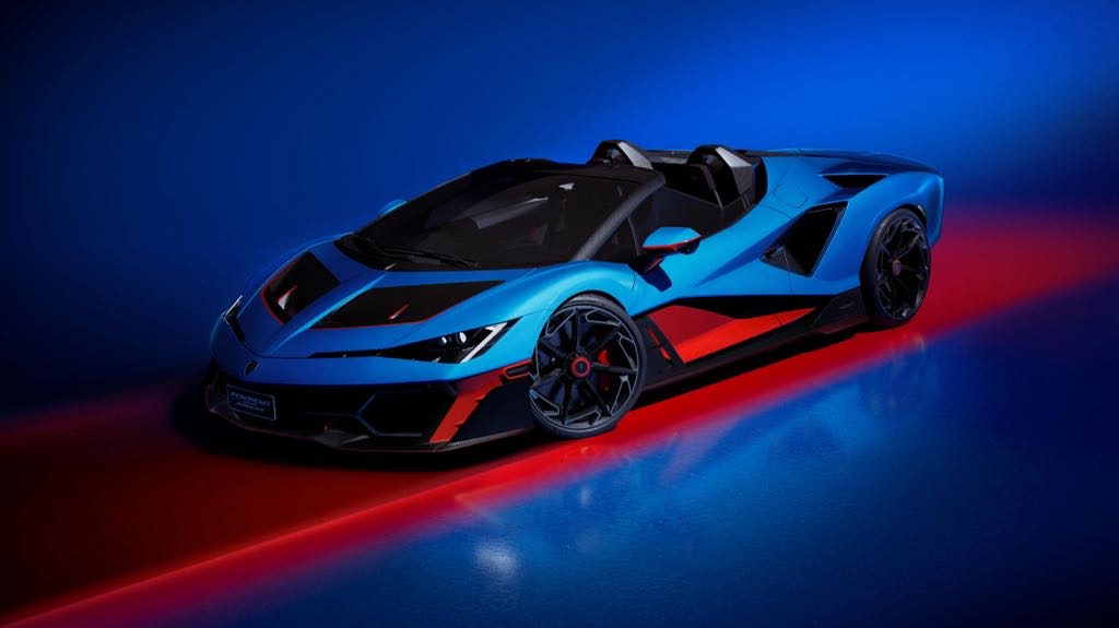 Lamborghini Fenomeno Roadster Revealed With 1080 HP V12